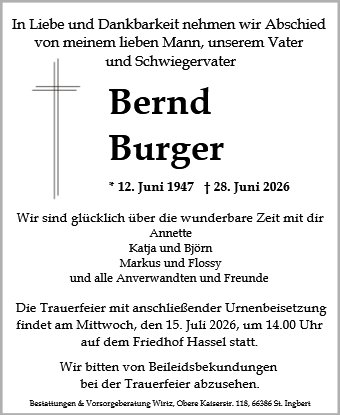 Bernd Burger