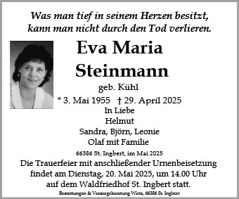 Eva Maria Steinmann