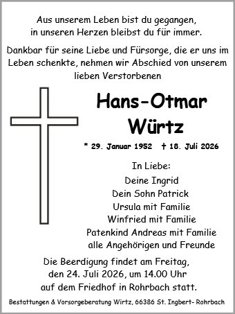 Hans Otmar Würtz