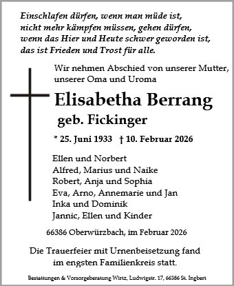 Elisabetha Berrang