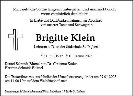 Brigitte Klein 
