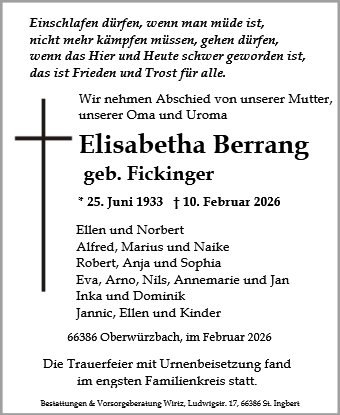 Elisabetha Berrang