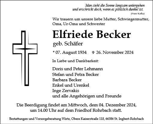 Elfriede Becker