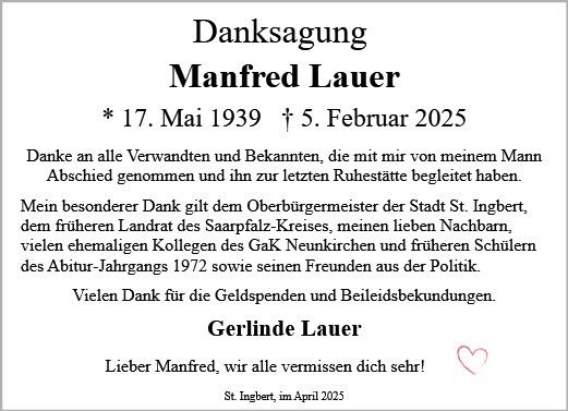 Manfred Lauer