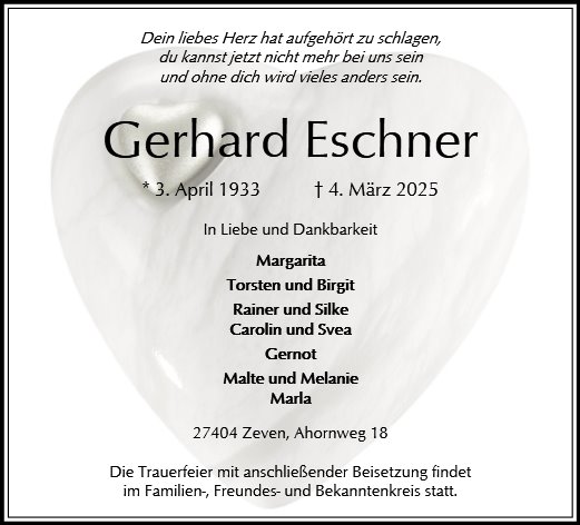 Gerhard Eschner