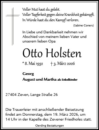 Otto Holsten