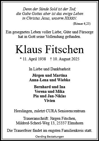 Klaus Fitschen
