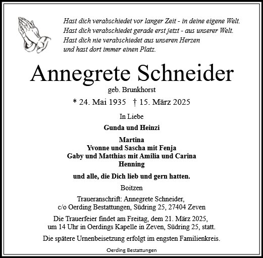 Annegrete Schneider