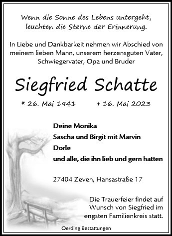Siegfried Schatte
