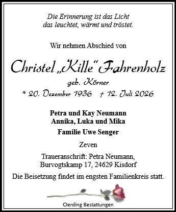 Christel Fahrenholz