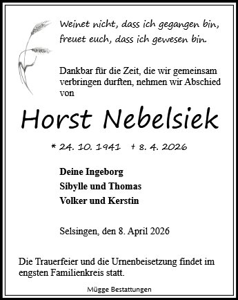 Horst Nebelsiek