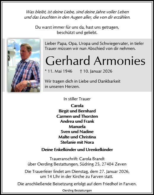 Gerhard Armonies