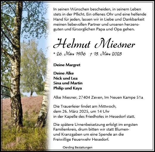 Helmut Miesner