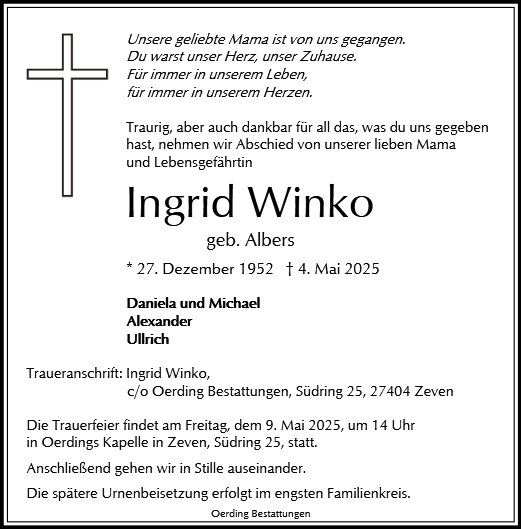 Ingrid Winko