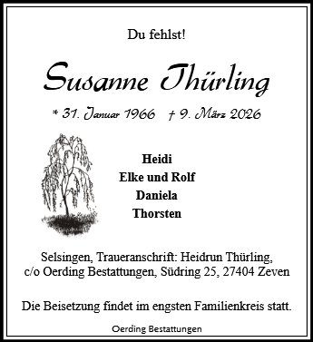 Susanne Thürling
