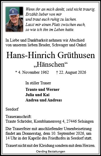 Hans-Hinrich Grüthusen