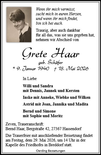 Grete Haar