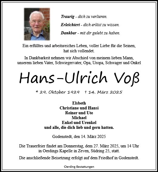 Hans-Ulrich Voß