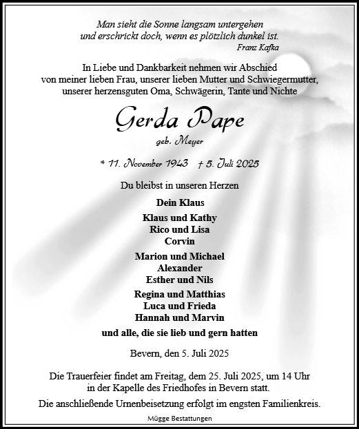 Gerda Pape