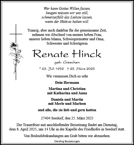 Renate Hinck