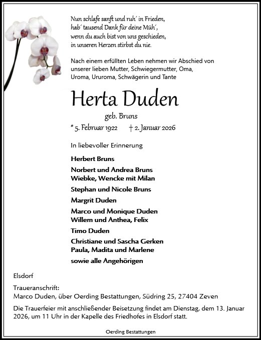 Herta Duden