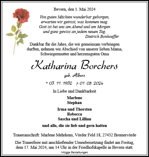 Katharina Borchers