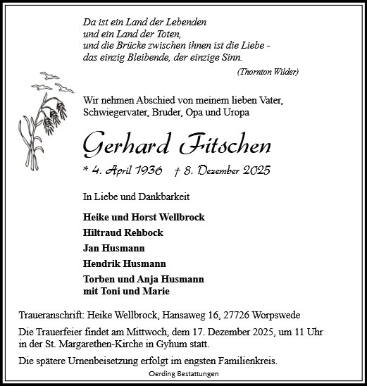 Gerhard Fitschen