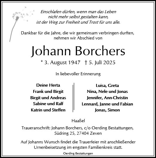 Johann Borchers