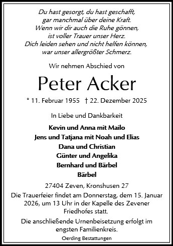 Peter Acker