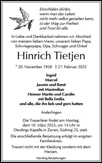 Hinrich Tietjen