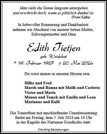 Edith Tietjen
