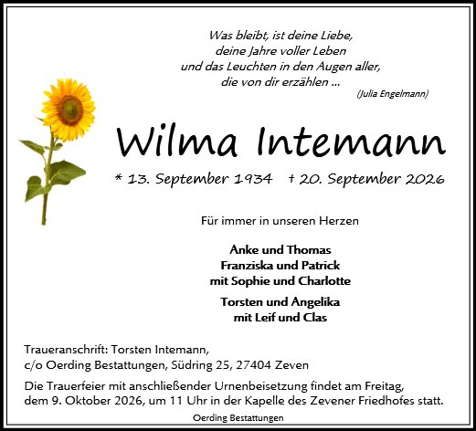 Wilma Intemann