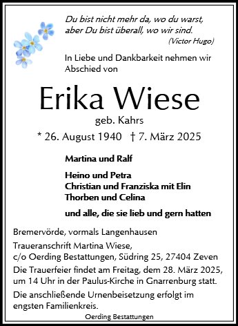 Erika Wiese