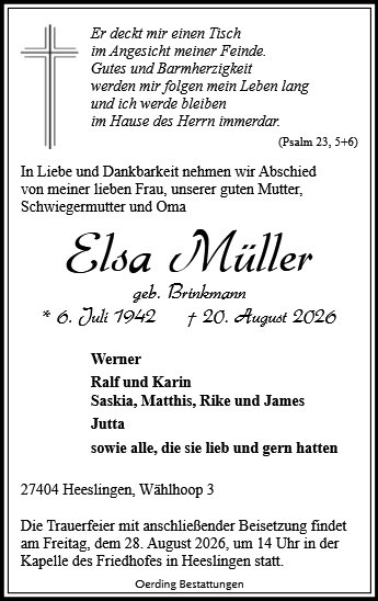 Elsa Müller 