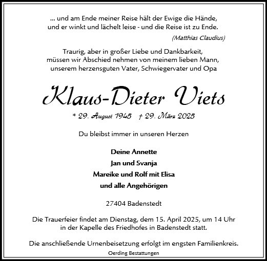 Klaus-Dieter Viets