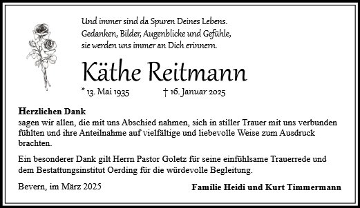Käthe Reitmann