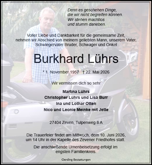 Burkhard Lührs