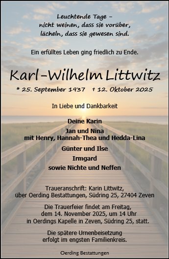 Karl Wilhelm Littwitz