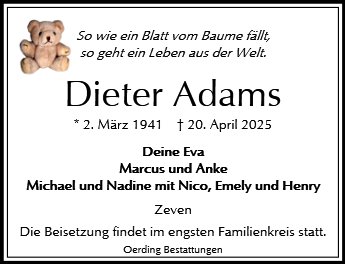 Dieter Adams