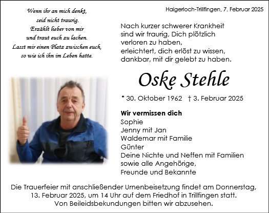 Oswin Stehle