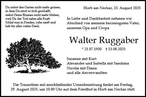 Walter Ruggaber