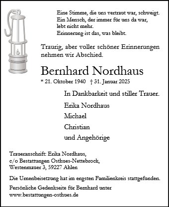 Bernhard Nordhaus