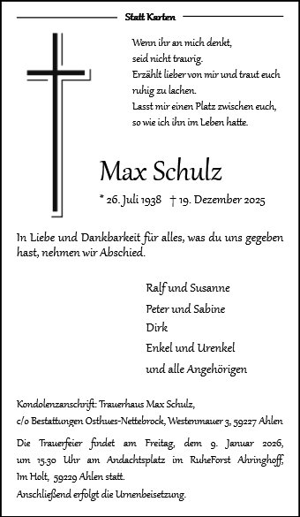 Max Schulz