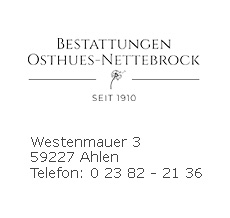 Bestattungen Osthues