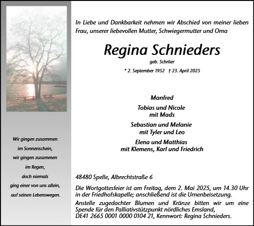 Regina Schnieders