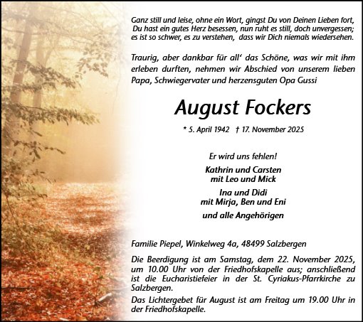 August Fockers