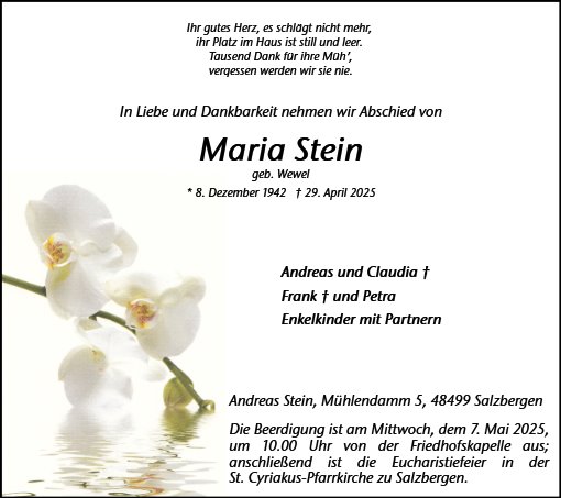 Maria Stein
