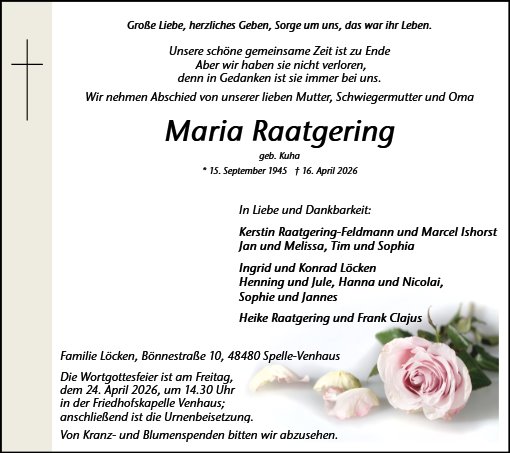 Maria Raatgering