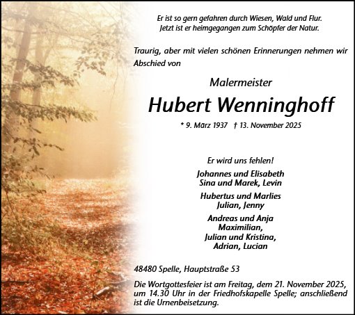 Hubert Wenninghoff