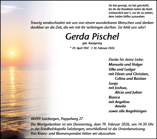 Gerda Pischel
